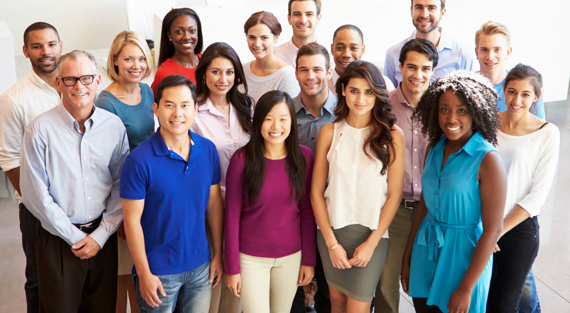 Team of diverse professionals 